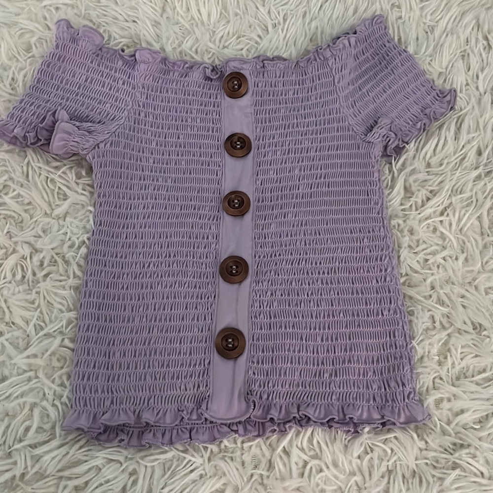 Off the shoulder medium length tops, bundle of 3.